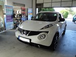 Nissan JUKE mit LPG Autogas