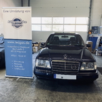 Mercedes E124 E420 mit Prins VSI-2